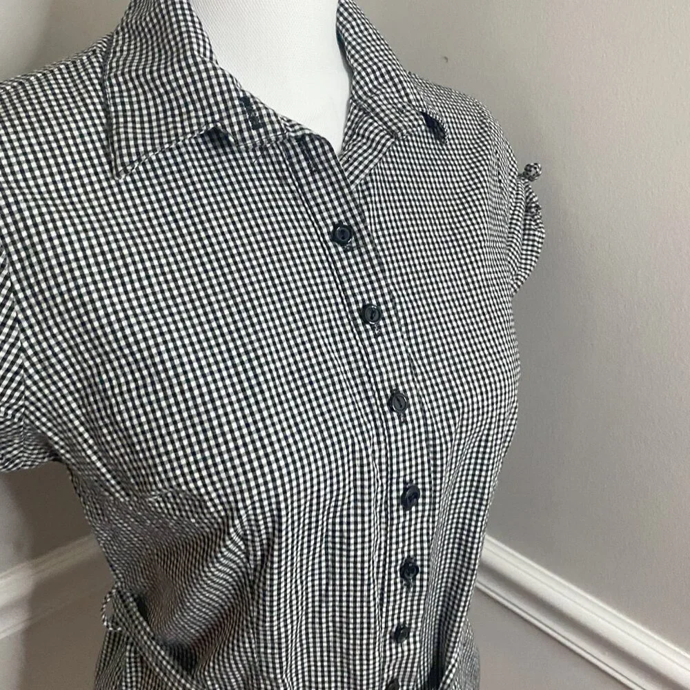 Vintage Blouse Dress Barn size Medium Dress Shirt